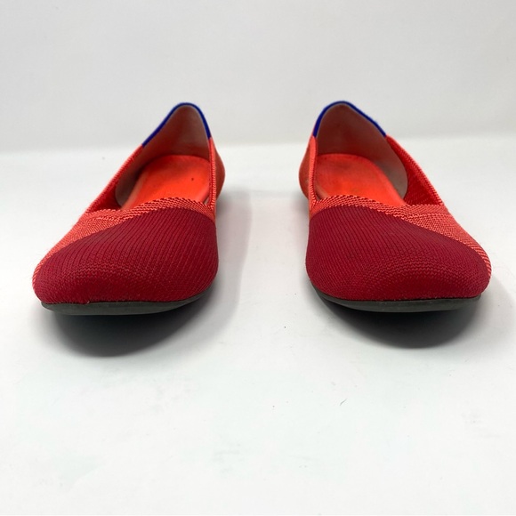Rothy’s Round Toe Flats in Retired Cherry Pop - Picture 3 of 10